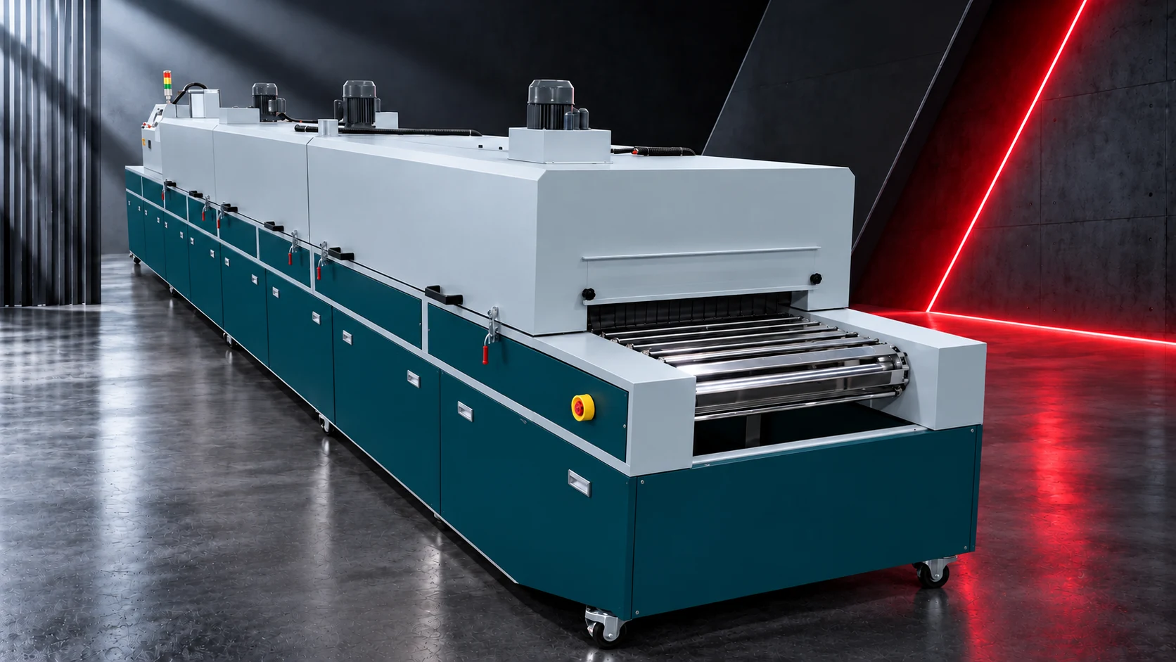 Roller conveyor ovens